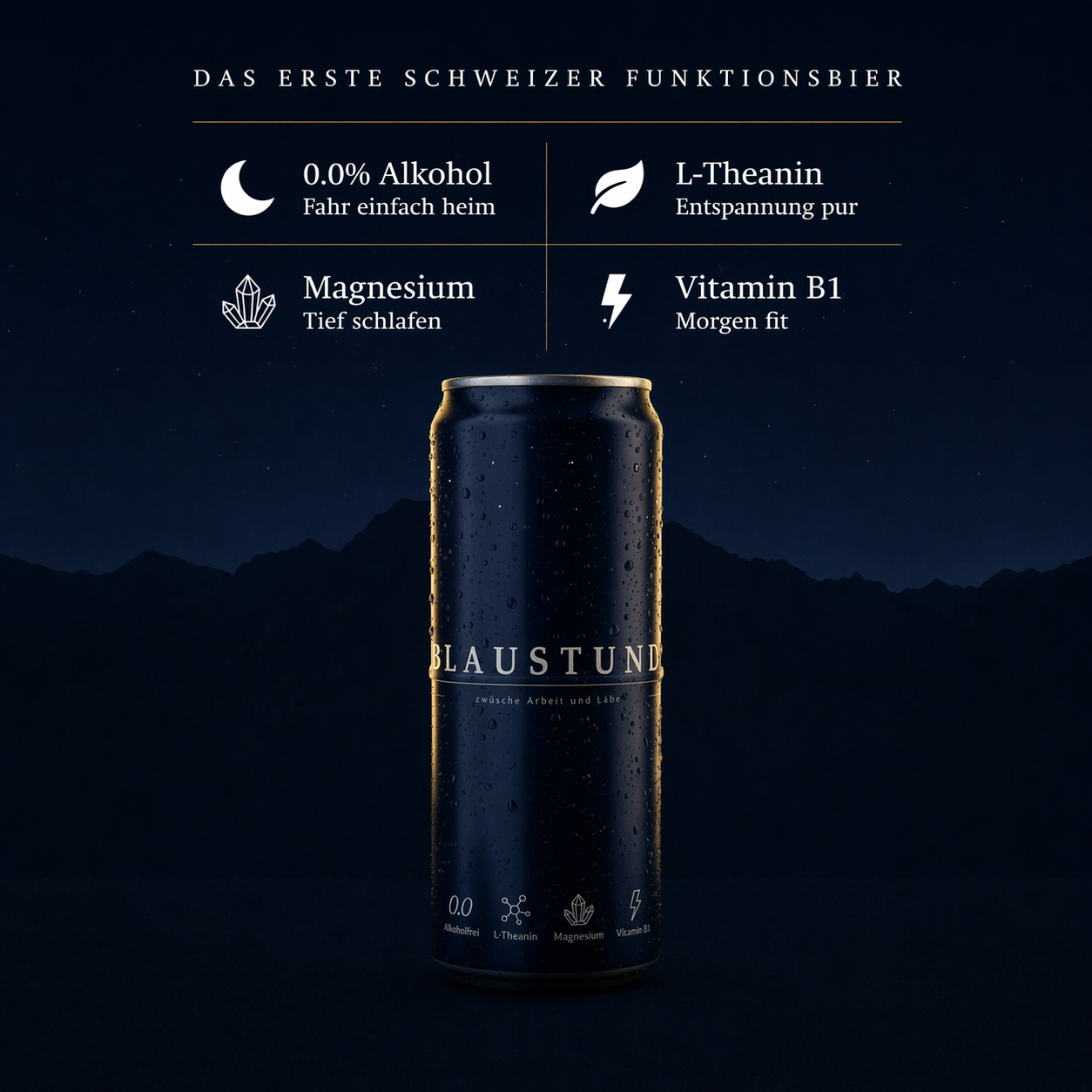 Blaustund – Alkoholfreies Premium Bier 0.33l